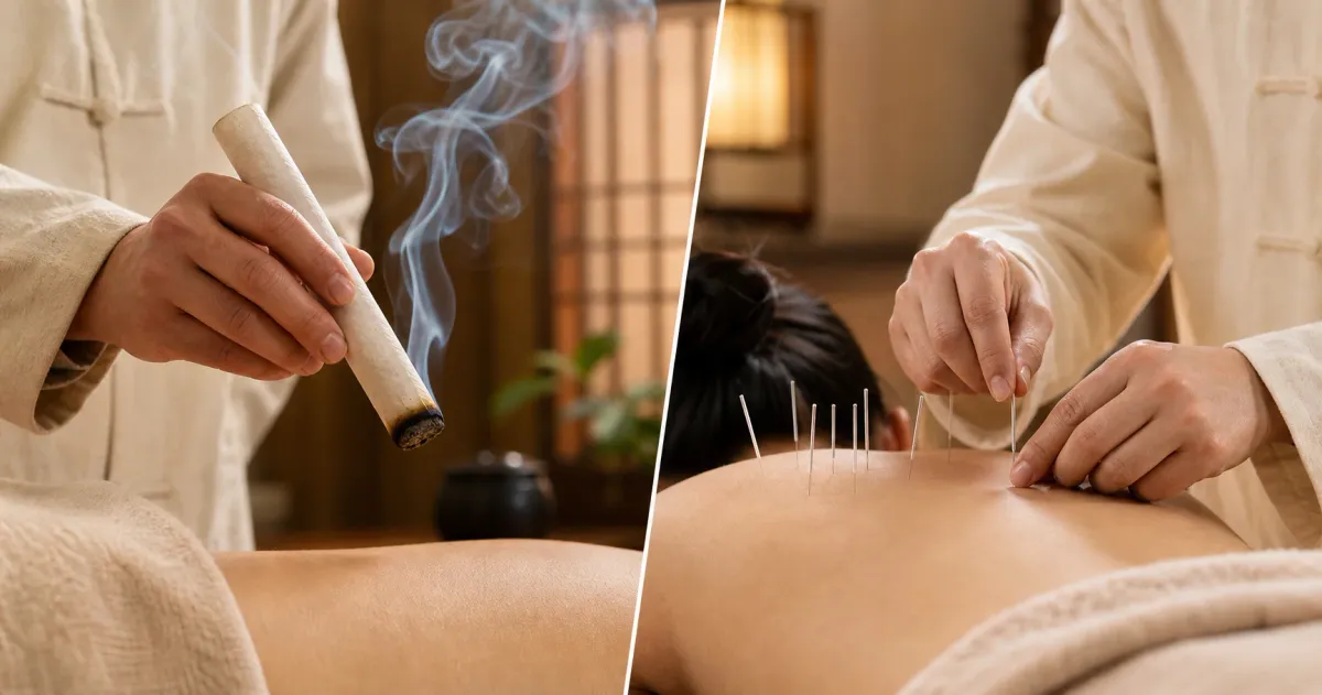 Moxibustion vs Acupuncture: What's the Difference?